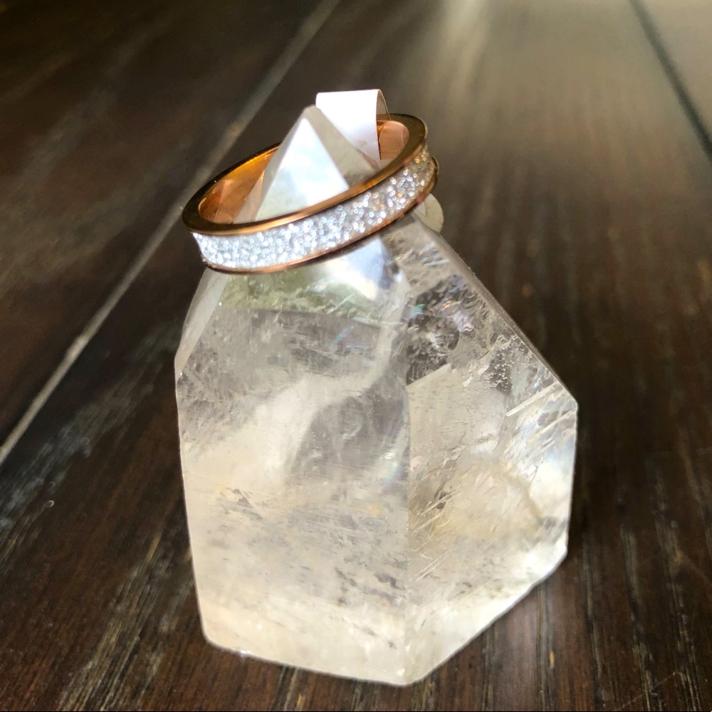 NWT Bronze Encrusted Ring, size 9